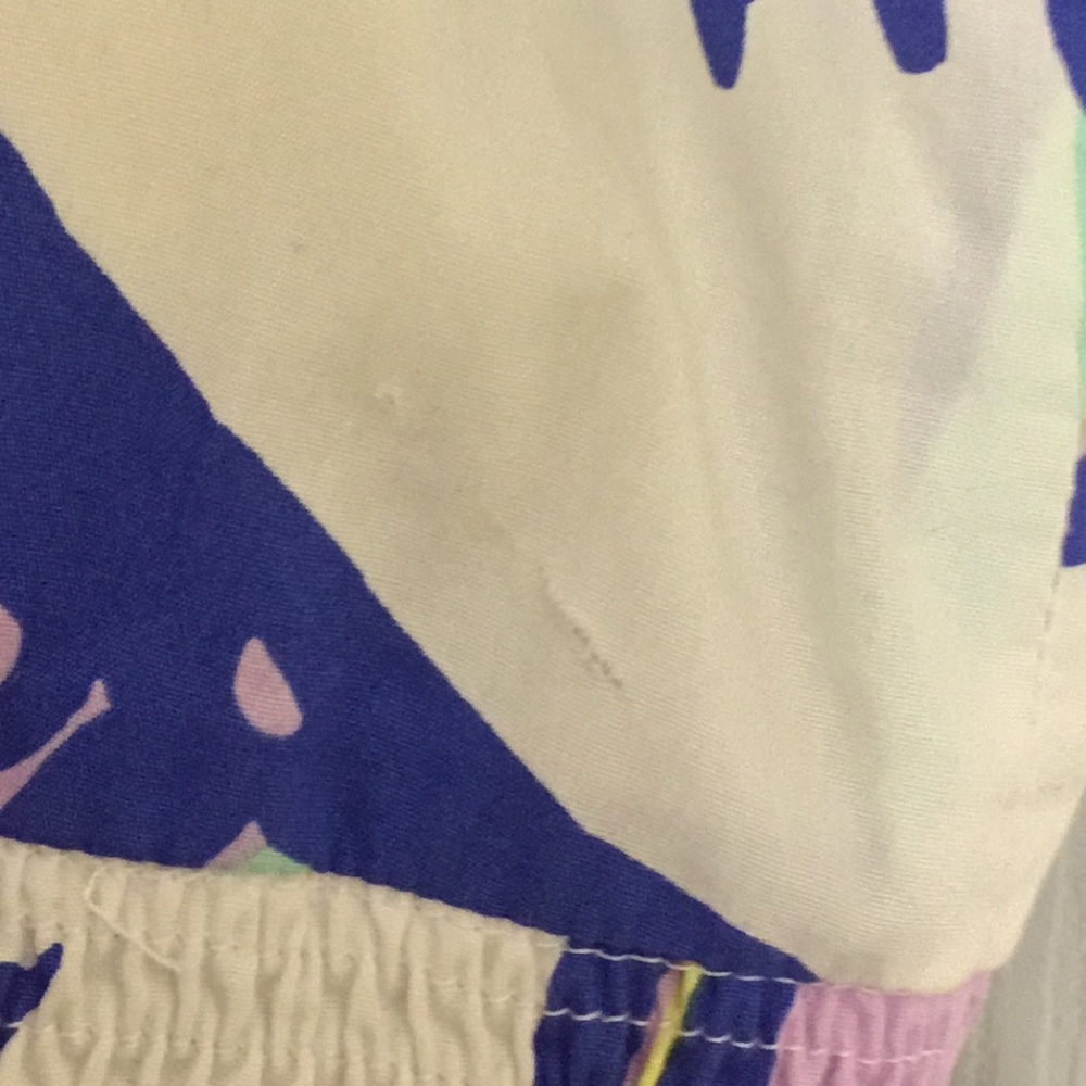 Lilly Pulitzer Floral Midi Dress in Pink, Blue, Green, Lavender - Picture 11 of 12